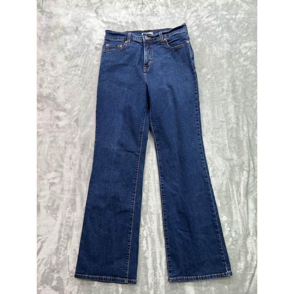 Vintage Levi's 512 Bootcut Jeans Perfectly Slimming Y2K Women 12M Western Bell